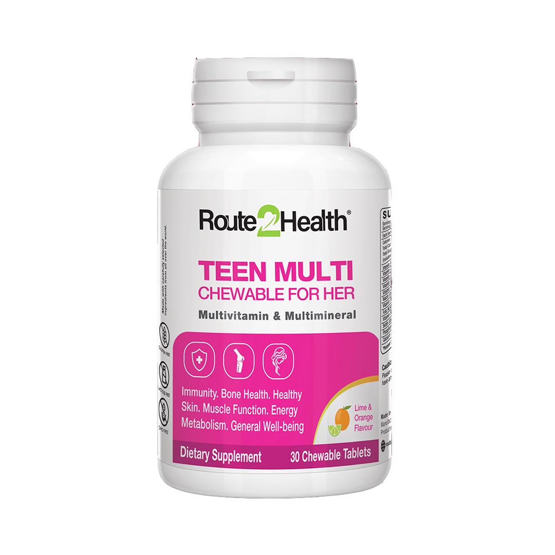 Teen Multi Chewable for Her, 30 Ct - Route2Health