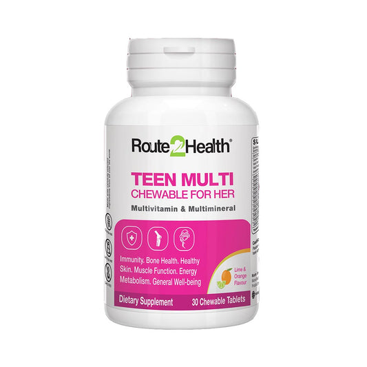 Teen Multi Chewable for Her, 30 Ct - Route2Health