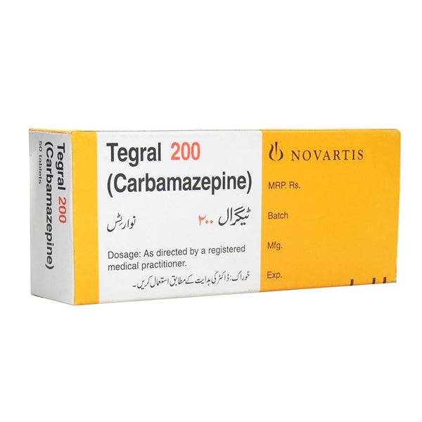 Tegral 200 Tablets, 50 Ct - Novartis