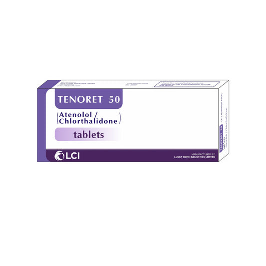 Tenoret 50 Tablet, 14 Ct - LCI
