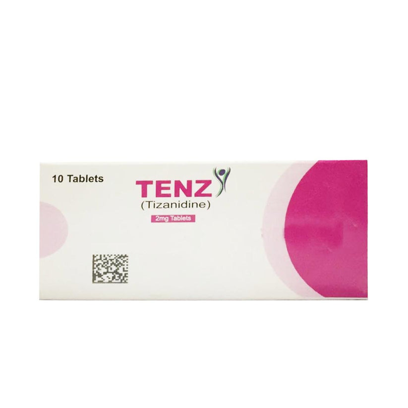Tenz (Tizanidine) 2mg, 10 Ct by SJG Pharma Online in Pakistan ...