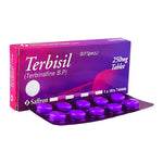 Terbisil Tablets 250mg, 10 Ct - Saffron