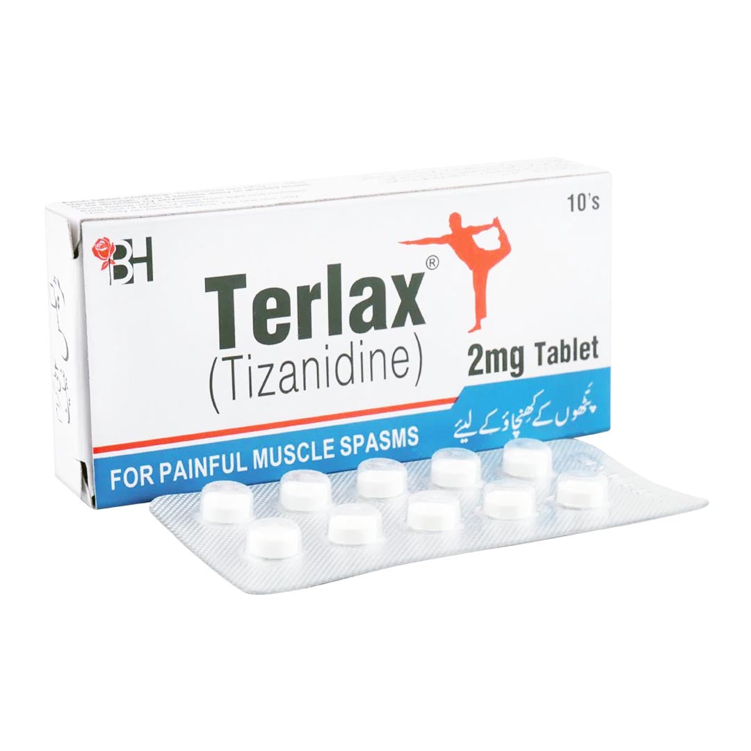 Terlax 2mg Tablets, 10 Ct - Barrett Hodgson