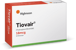 Tiovair (Tiotropium Bromide) Capsules, 18mcg 30 Ct - Highnoon