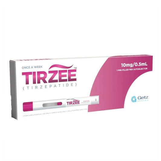 Tirzee (Tirzepatide) 10mg/0.5ml Pre-filled Pen, 1 Ct - Getz Pharma