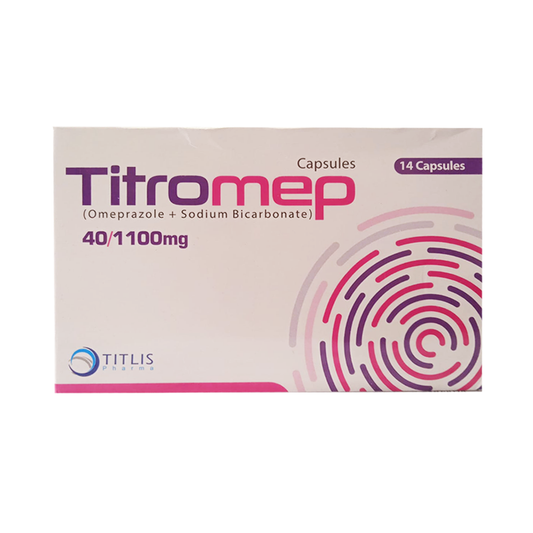 Titromep Capsules 40/1100mg, 14 Ct - Titlis