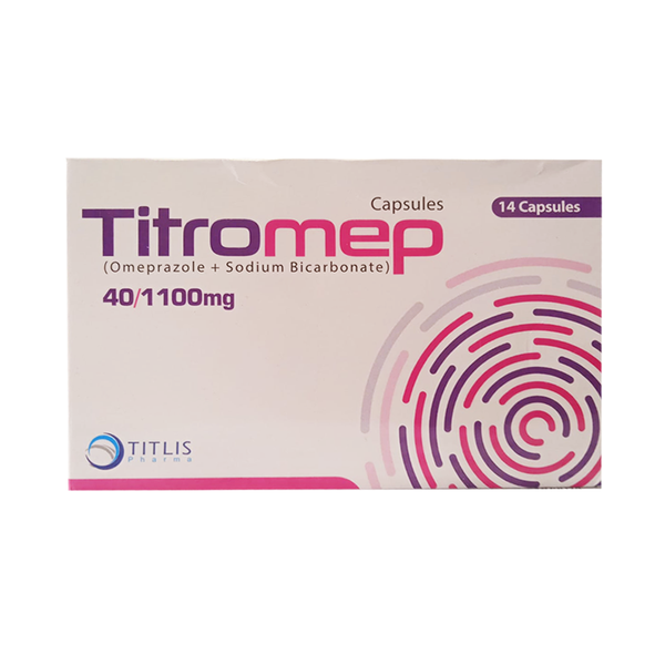 Titromep Capsules 40/1100mg, 14 Ct - Titlis