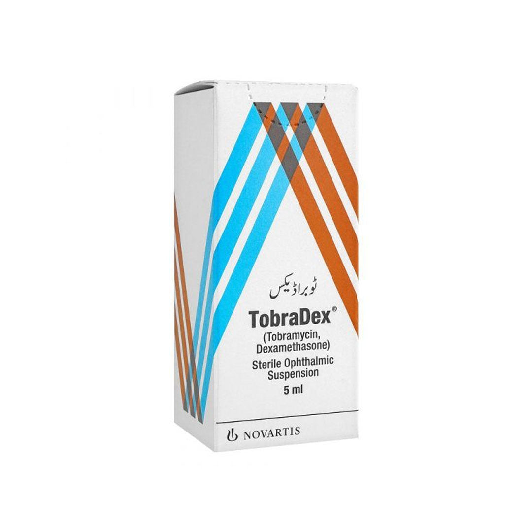 Tobradex (Tobramycin, Dexamethasone) Eye Drops, 5ml - Novartis