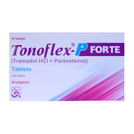 Tonoflex-P Forte (Tramadol+Paracetamol) 75mg+650mg, 10 Ct - Sami Pharma