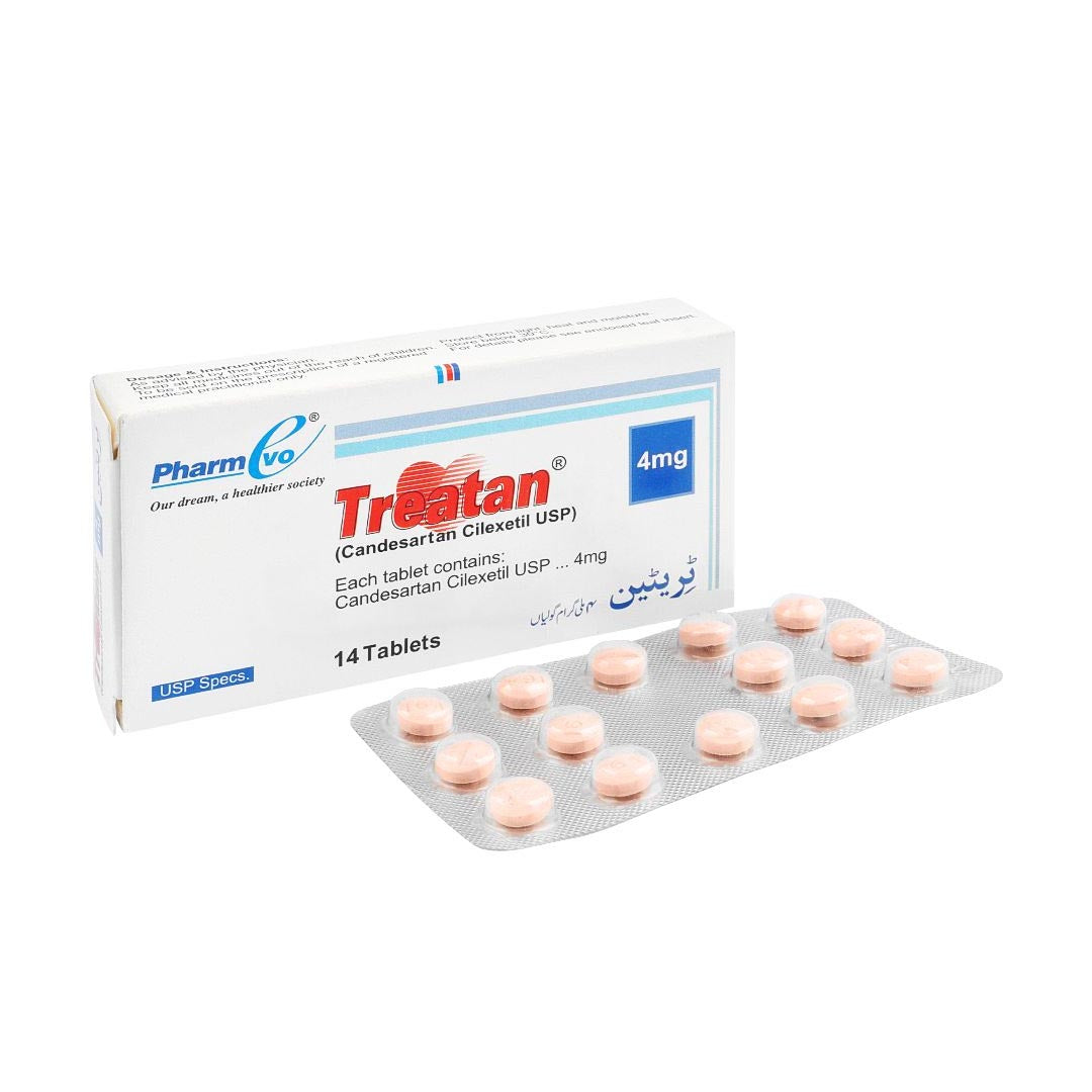 Treatan Tablets 4mg, 14 Ct - PharmEvo