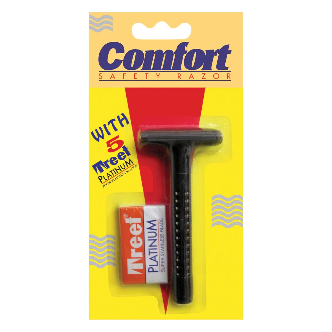 Buy Treet Comfort Safety Razor with 5 Blades Online in Pakistan | My ...