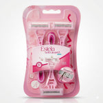 Treet Estela Soft Gleam 3 Razor For Women, 3 Ct