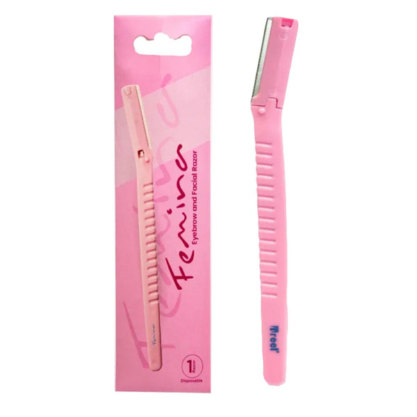 Treet Femina Eyebrow and Facial Razor, 1 Ct