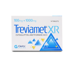 Treviamet XR Tablet 100/1000mg, 14 Ct - Getz Pharma