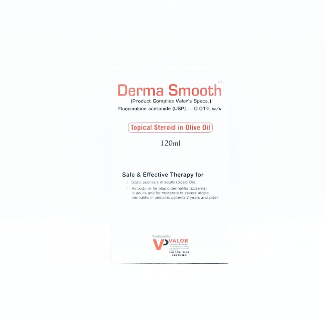 Valor Pharma Derma Smooth Scalp Oil 120ml
