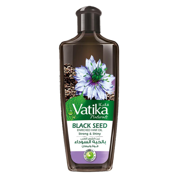 Vatika Black Seed Enriched Strong & Shiny Hair Oil, 100ml