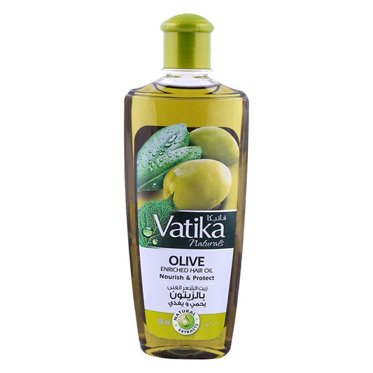 Vatika Olive Enriched Nourish & Protect Hair Oil, 100ml