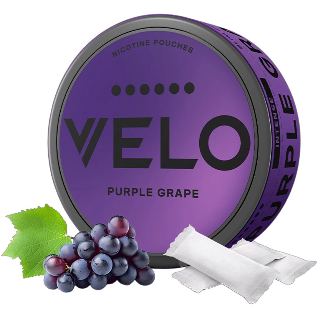 Velo Nicotine Pouches - Purple Grape 17mg (Intense), 20 Ct
