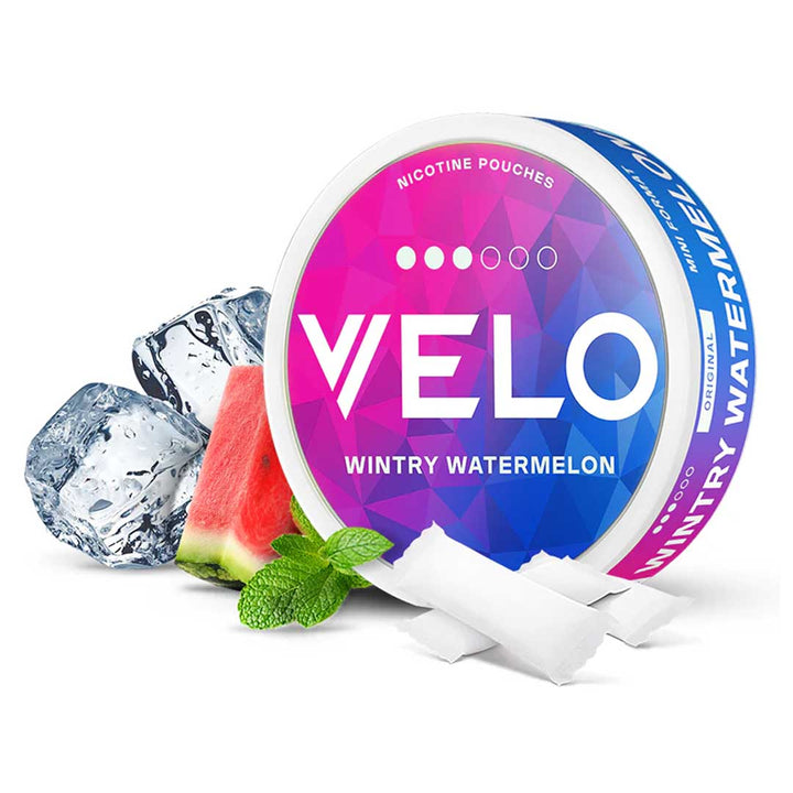 Buy Velo Wintry Watermelon Nicotine Pouches 10mg (Strong), 20 Ct Online ...