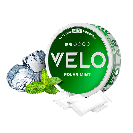 Velo Nicotine Pouches - Polar Mint 6mg (Medium), 12 Ct