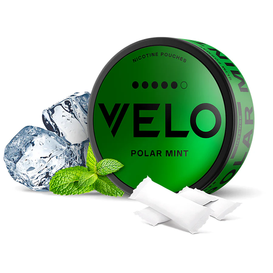 Velo Nicotine Pouches - Polar Mint (Max) 14mg, 20 Ct