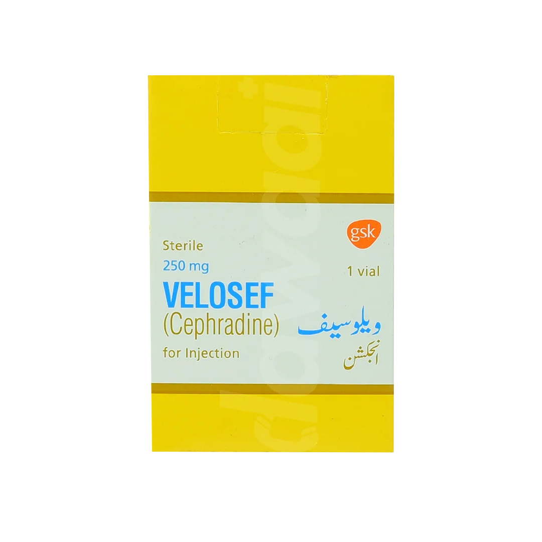 Gsk Injectable Velosef (Cephradine) Injection, 250mg by GSK Online in Pakistan ...