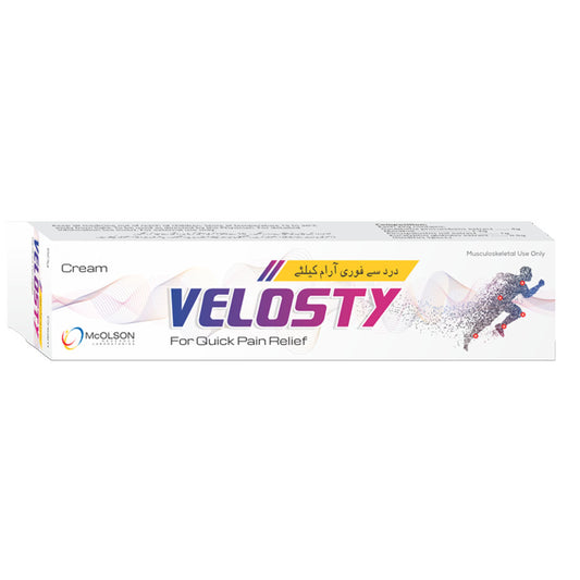 Velosty Quick Pain Relief Cream, 30g - Mcolson