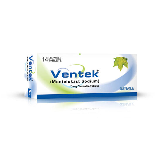 Ventek (Montelukast) 5mg, 14 Ct - Searle
