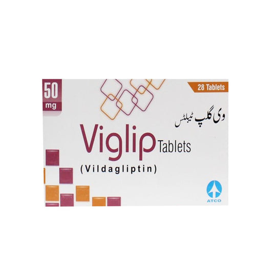 Viglip Tablets 50mg, 28 Ct - ATCO