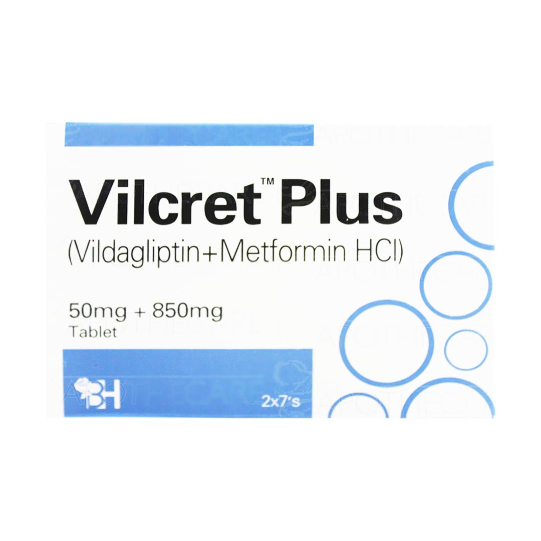 Vilcret Plus 50/850mg Tablets, 14 Ct - Barrett Hodgson