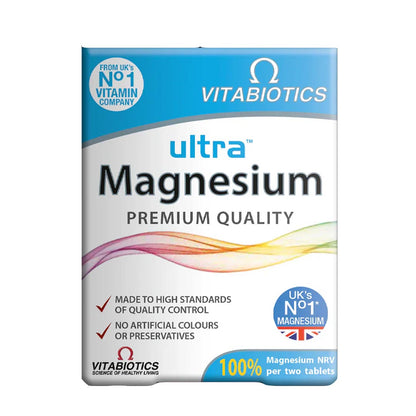 Vitabiotics Ultra Magnesium,  60 Ct