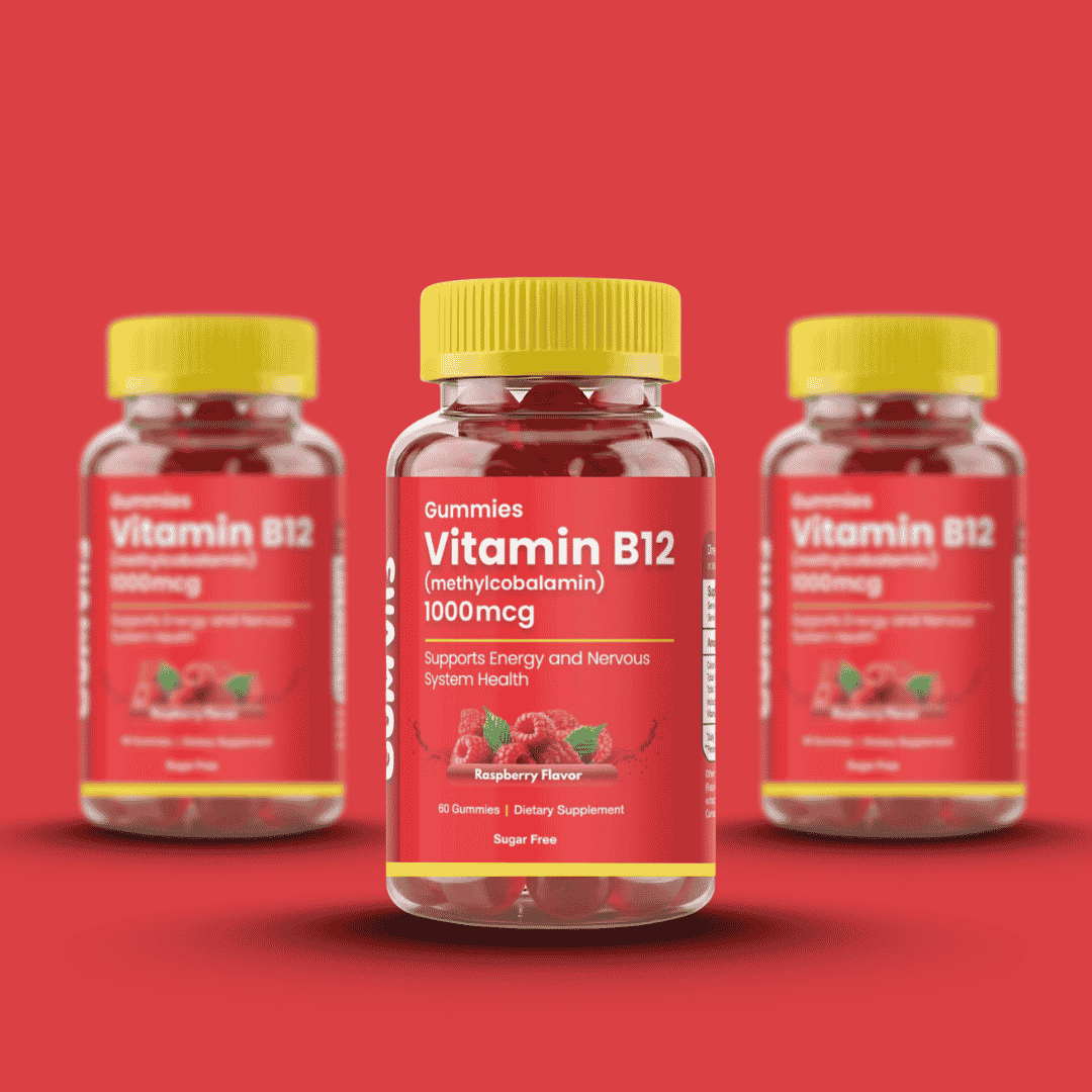 Gumvits Vitamin B12 1000mcg Gummies, 60 Ct