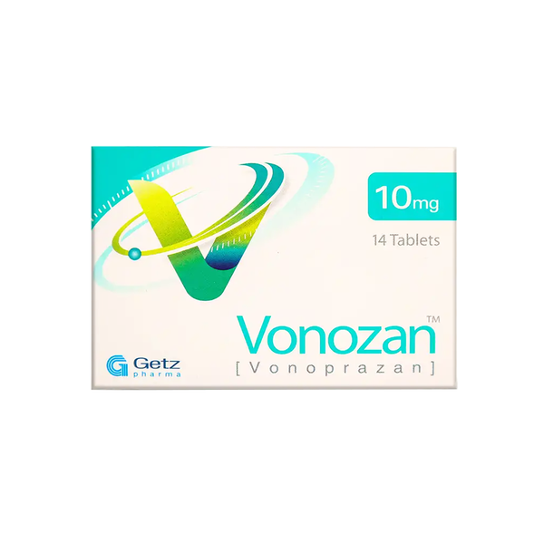 Vonozan Tablet 10mg, 14 Ct - Getz Pharma