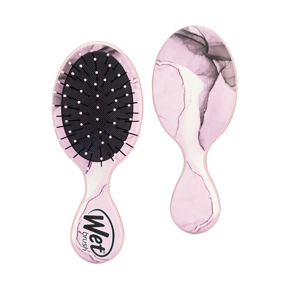 Wet Brush Mini Detangler Terrain Texures Dusty Rose Brush