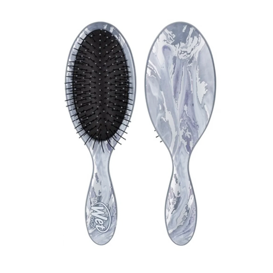 Wet Brush Original Detangler Metallic Marble Silver Brush