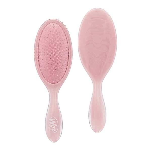 Wet Brush Original Detangler Natural Marble Dusty Rose Brush