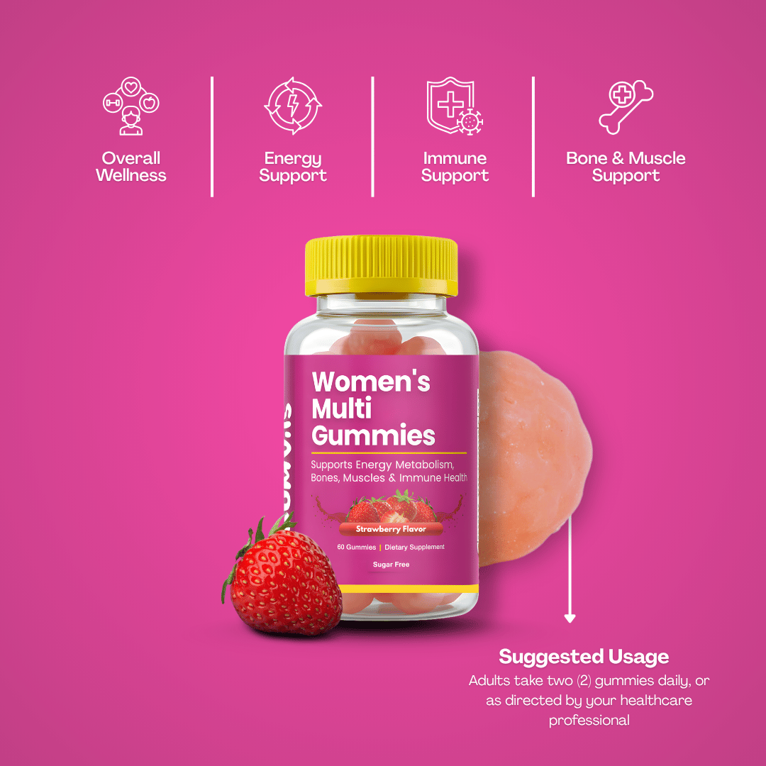 Gumvits Women's Multi Gummies, 60 Ct