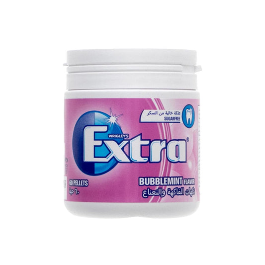 Wrigley's Extra Bubblemint Sugar Free Chewing Gum, 60 Ct