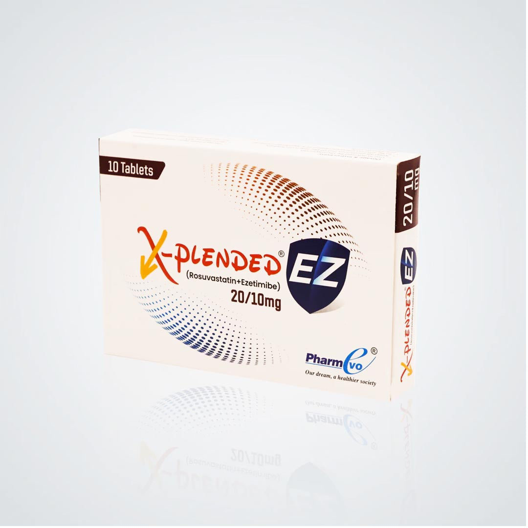 PharmEvo X-Plended EZ (Rosuvastatin/Ezetimibe) 20/10mg, 10 Ct Online in ...