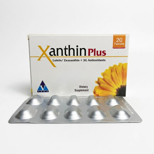 Xanthin Plus Tablets, 20 Ct - Vega Pharma