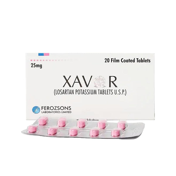 Xavor 25mg, 20 Ct - Ferozsons