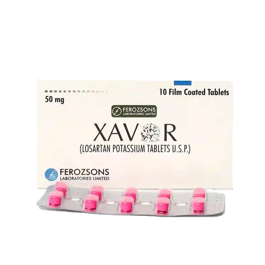 Xavor 50mg, 10 Ct - Ferozsons