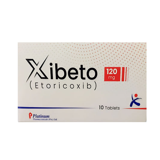Xibeto (Etoricoxib) 120 mg, 10 Ct - Platinum Pharma