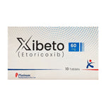 Xibeto (Etoricoxib) 60 mg, 10 Ct - Platinum Pharma