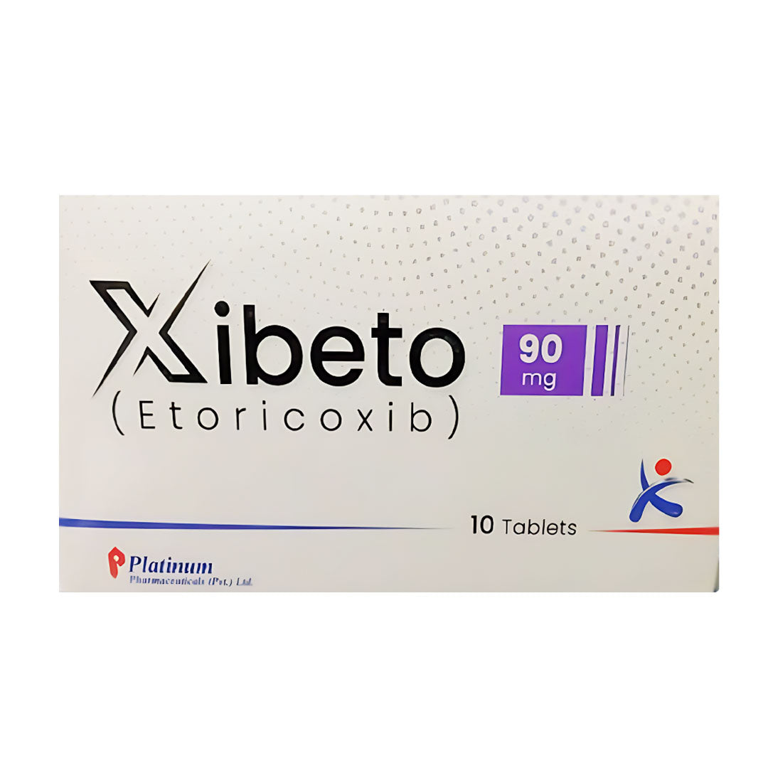 Xibeto (Etoricoxib) 90 mg, 10 Ct - Platinum Pharma
