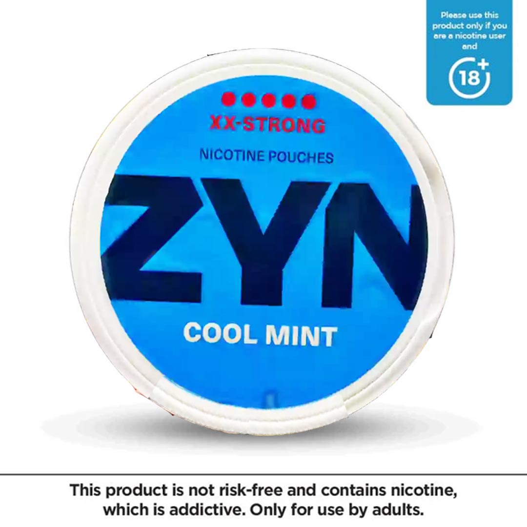 ZYN Nicotine Pouches - Cool Mint 14mg (XX-Strong), 20 Ct