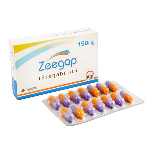 Zeegap (Pregabalin) 150mg, 28 Ct - Hilton