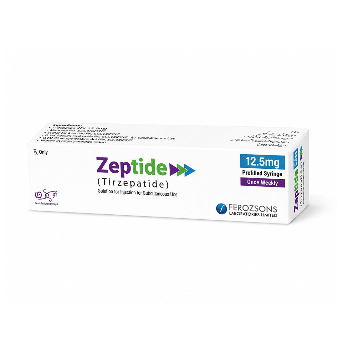 Zeptide (Tirzepatide) 12.5 mg Prefilled Syringe - Ferozsons