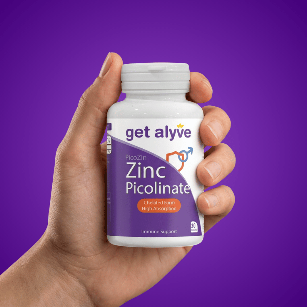 Get Alyve Zinc Picolinate (PicoZin), 30 Ct