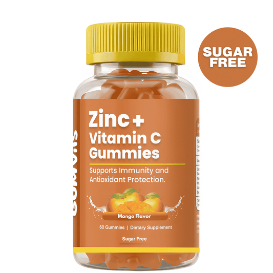 Gumvits Zinc + Vitamin C Gummies, 60 Ct